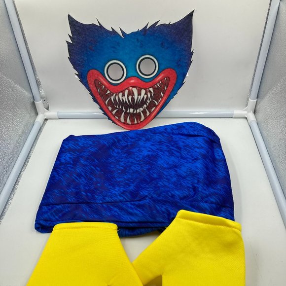Huggy Cosplays Costumes | Blue Scary Monster Huggy Wuggy Cosplay Kids Costume | Poshmark